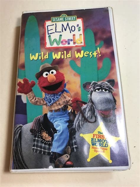 Elmos World - Wild Wild West (VHS, 2001) for sale online | eBay | Elmo ...