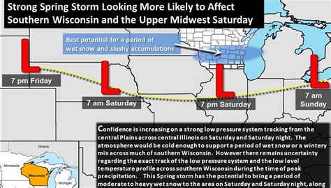 Milwaukee weather: Snow is on the way for Saturday