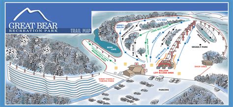 Great Bear Recreation Park Ski Trail Map - Sioux Falls South Dakota ...