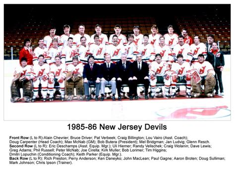 25 best images about Devils through the Years on Pinterest | Team photos, New jersey devils and ...