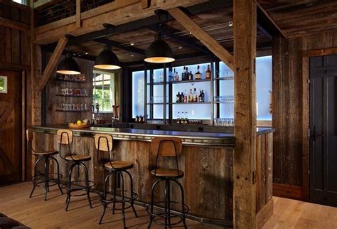 20 Of The Most Lavish Wooden Home Bar Designs