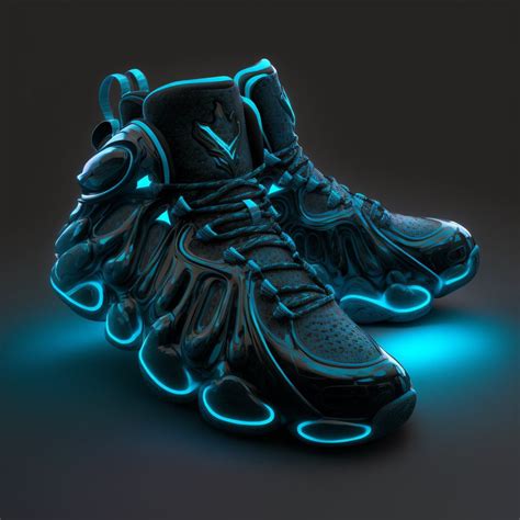 Futuristic Basketball Shoes