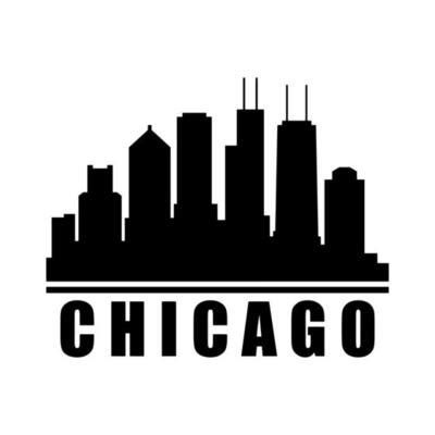 Chicago Skyline Vector Art, Icons, and Graphics for Free Download