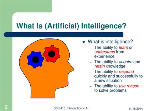 PPT - Introduction To Artificial Intelligence PowerPoint Presentation ...