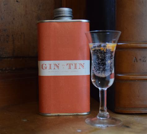 Spicy Orange Gin l Winter Gin l Festive Gin l Warming Gin l Gin In A Tin