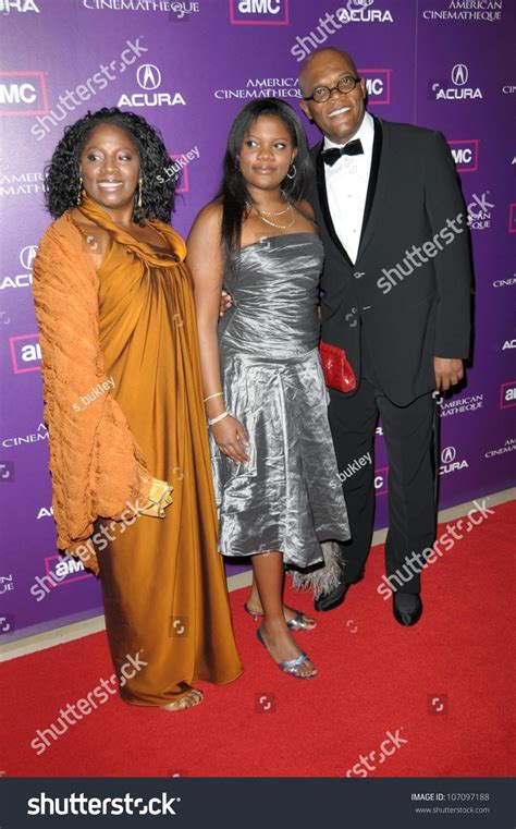 Latanya Richardson Zoe Jackson Samuel L Stock Photo 107097188 ...