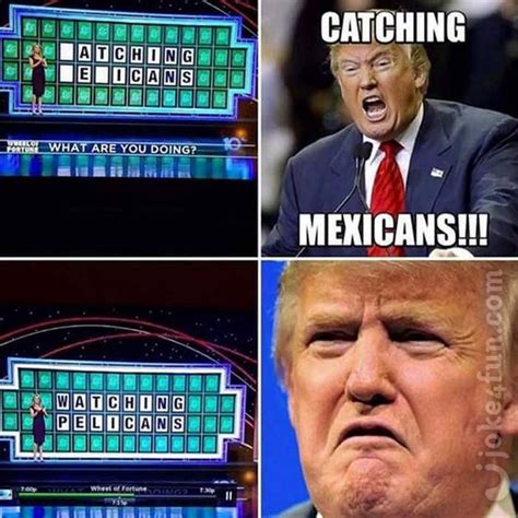 Joke4Fun Memes: Trump playing wheel of fortune