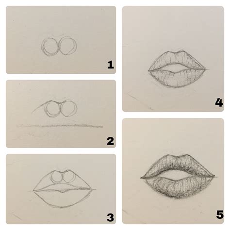 How To Draw Lips Really Easy Drawing Tutorial Lips Drawing | Images and ...