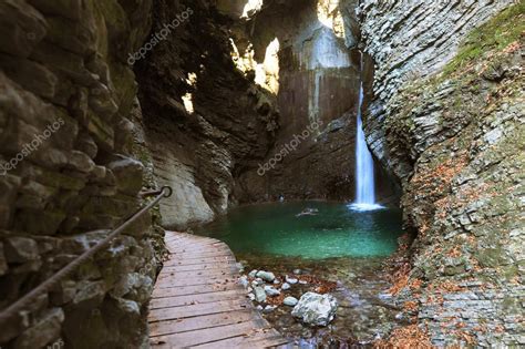 Kozjak waterfall, Kobarid, Slovenia Stock Photo by ©MaticStojs 102488218