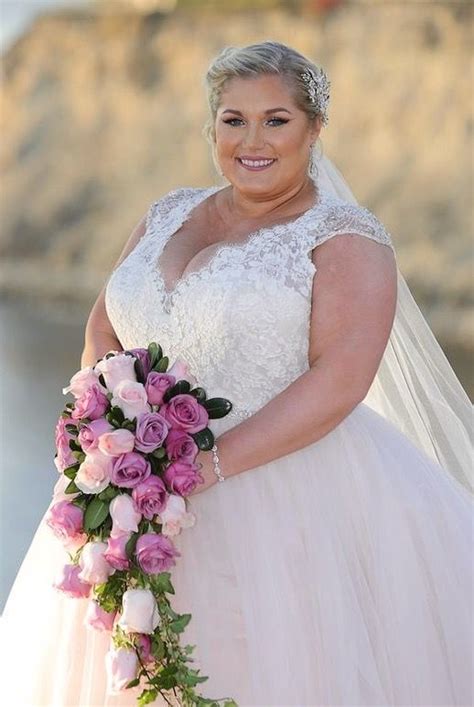 Beautiful Plus Size Wedding Gown | Vestidos de noiva plus size ...