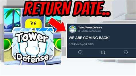 Toilet Tower Defense RELEASE DATE.. (New Information) - YouTube