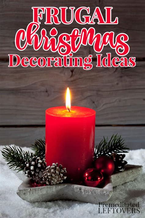 Frugal Christmas Decorating Ideas