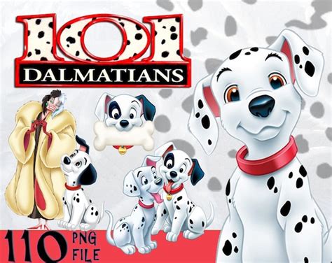 101 Dalmatians101 Dalmatians Cliparttransparent | Etsy Australia