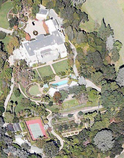 Celebrity Homes Bel Air Map