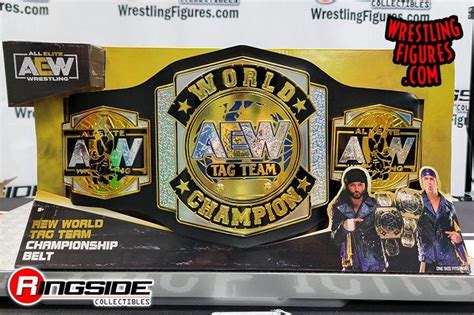 AEW TAG TEAM TOY BELT UP FOR PRE-ORDER! | WrestlingFigs