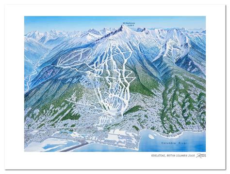 Revelstoke Ski Map