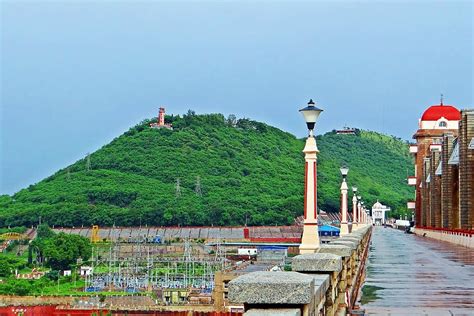 HD wallpaper: tungabhadra dam, hospet, way to the dam, construction ...