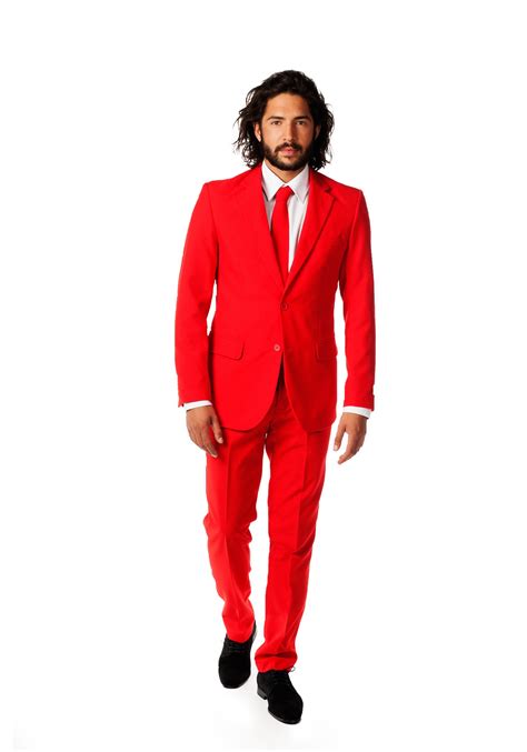 Men's Opposuits Red Suit