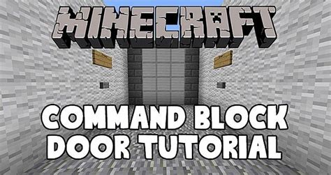 Command Block Door Tutorial