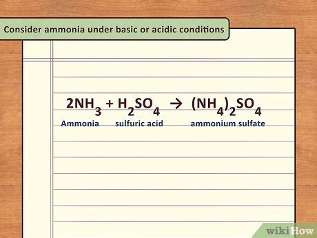 3 Ways to Study the Chemical Reactions of Ammonia - wikiHow