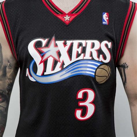 Allen Iverson Black Sixers Jersey - Libbie Mata