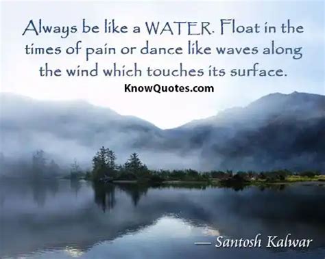 Quotes About Water And Life | KnowQuotes.com