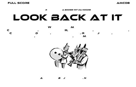 Look Back At It (arr. Jonathan Nelson) Sheet Music | Christopher Dotson | Marching Band