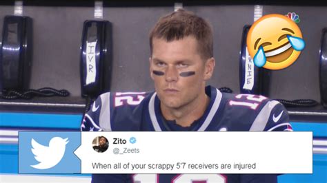 Football fans tore into Tom Brady with meme after meme following the Patriots loss to the Chiefs ...