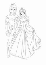 Prince And Princess Coloring Pages  2 Free Sheets 2020 sketch template