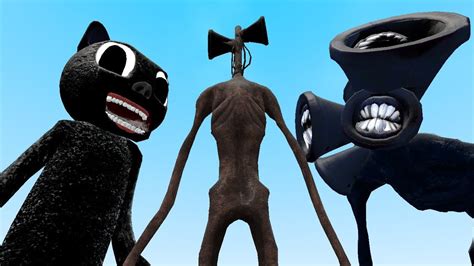 Golden Mad Cartoon Cat Vs Trevor Henderson Creatures Garry S Mod Siren ...