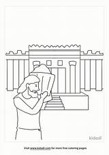 Temple Coloring Rebuilding Bible Ezra Pages Kids Jerusalem Nehemiah  sketch template