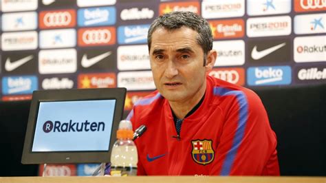 Ernesto Valverde: ‘We need five wins to be champions’