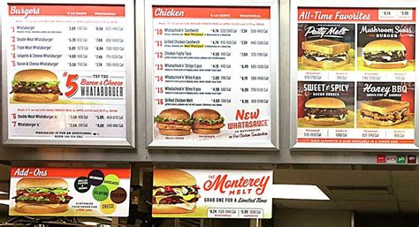 Whataburger Menu With Pictures