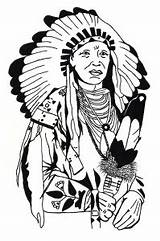 Native American  Coloring Pages For Adults sketch template