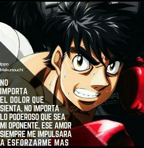 Pin de Caterina Ferrario en Hajime no Ippo | Frases de artes marciales, Preguntas para amigos ...