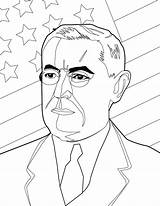 President Coloring Pages Home Sketch Page sketch template