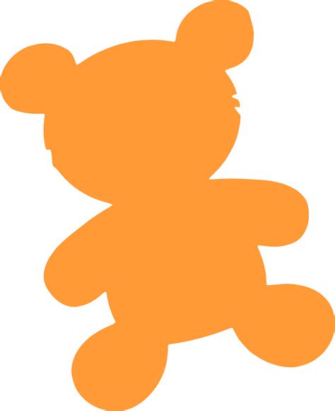 Teddy Bear Silhouette Png