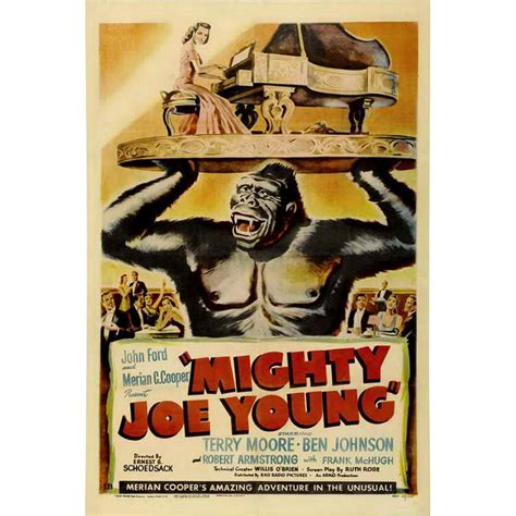 Mighty Joe Young - movie POSTER (Style B) (27" x 40") (1949) - Walmart ...