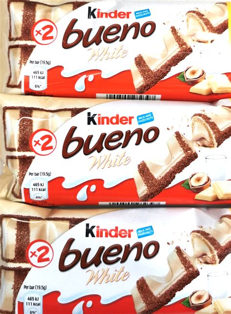 Kinder Bueno White 60p PMP Box Of 30 | Sweets Shop UK