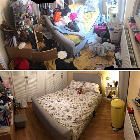 28 Bedroom Photos Of People Who Suffer From Depression Before And After ...