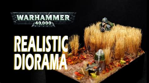 Death Korps Of Krieg Diorama - Warhammer 40k Display - YouTube