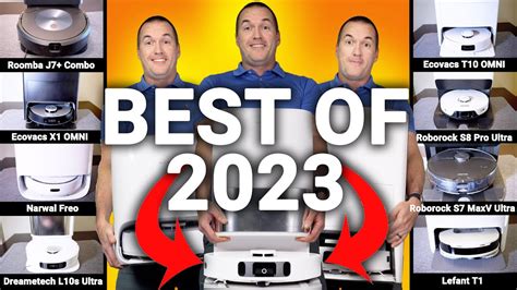 2023 Ultimate Robot Vacuum and Mop Comparison || Dreametech, Narwal, Ecovacs, Roborock, Roomba ...