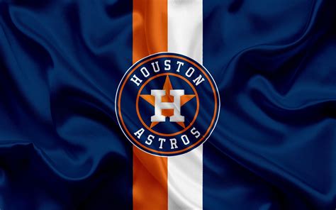 Download Logo Baseball MLB Houston Astros Sports 4k Ultra HD Wallpaper