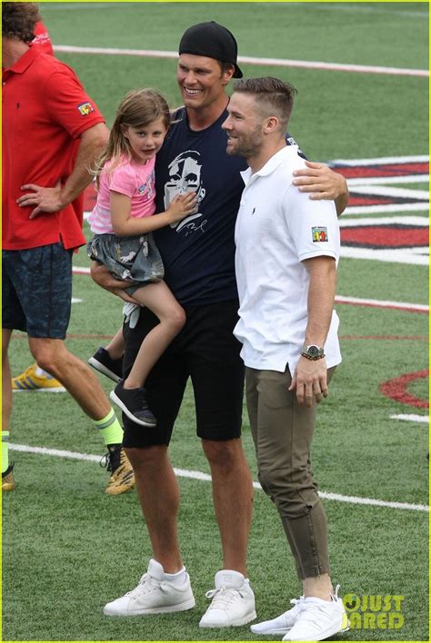 Tom Brady Plays Football with His Kids at Best Buddies Event!: Photo ...