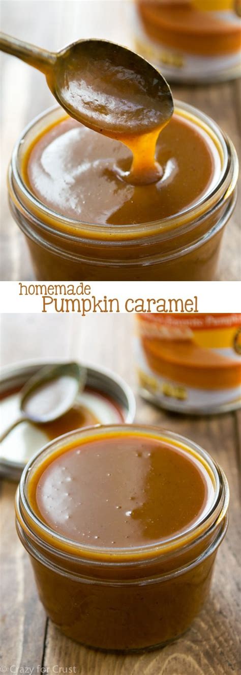 Homemade Pumpkin Caramel Sauce - Crazy for Crust