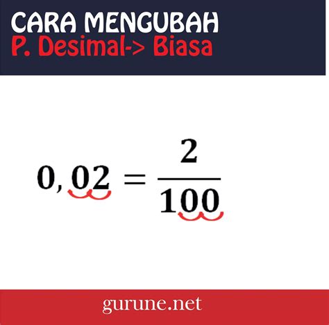 Cara Merubah Pecahan Biasa Menjadi Pecahan Desimal Sesi Menjawab | Hot ...