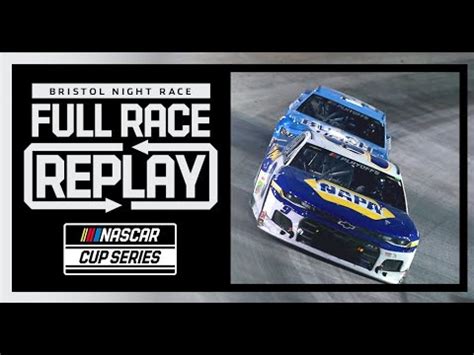 Bass Pro Shops Night Race from Bristol Motor Speedway | NASCAR Cup Series Full Race Replay - Win ...