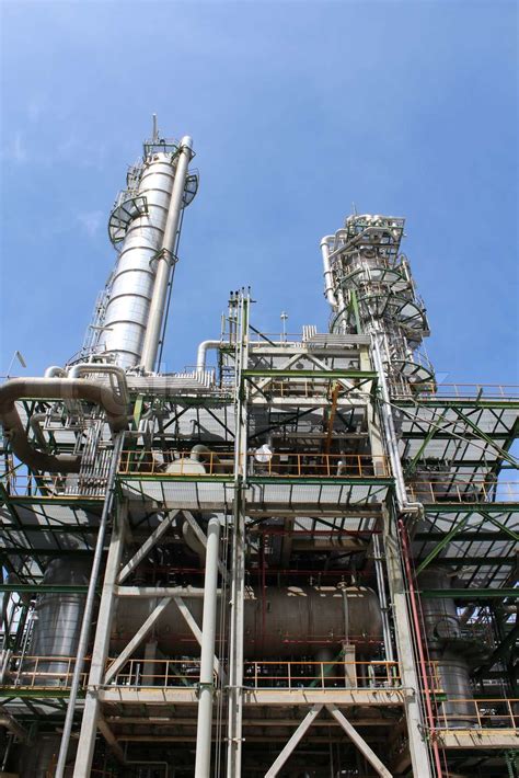 petrochemical plant | Stock image | Colourbox