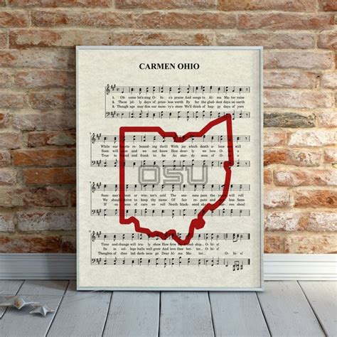 Ohio Art Print - Etsy