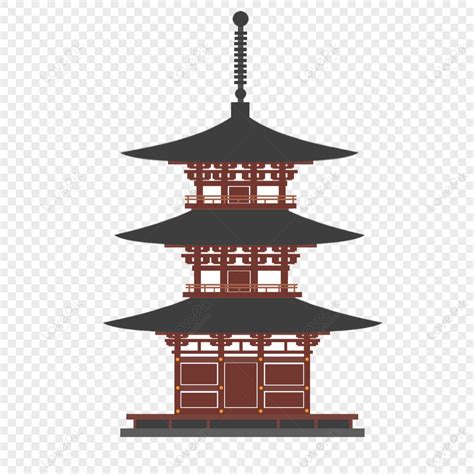 Japanese Traditional Style Temple Architecture,chinese,asia,holi PNG Hd ...